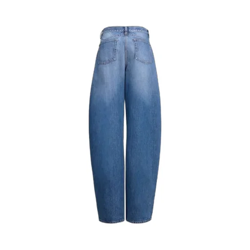 Alaa Low Waist Round Jeans