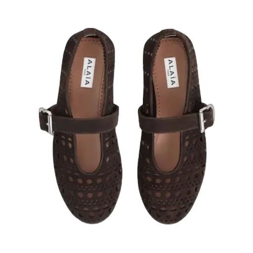 AlaÏA Vienne Flat Ballerinas
