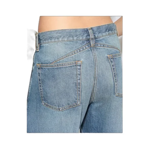 Alaa Low Waist Round Jeans
