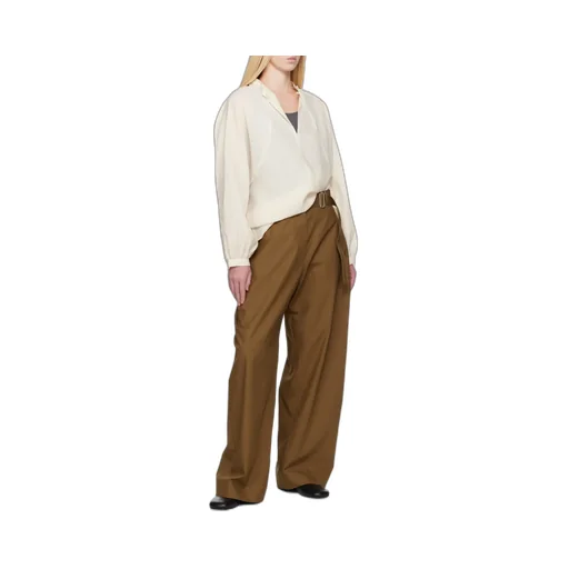 Studio Nicholson Long-Sleeved Straight Hem Top