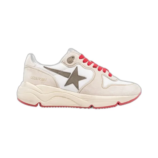 Star-Detail Lace-Up Sneakers