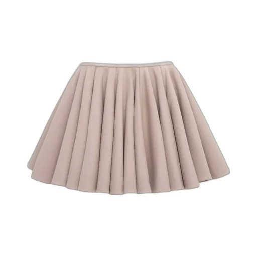 Cashmere-Blend Skater Skirt