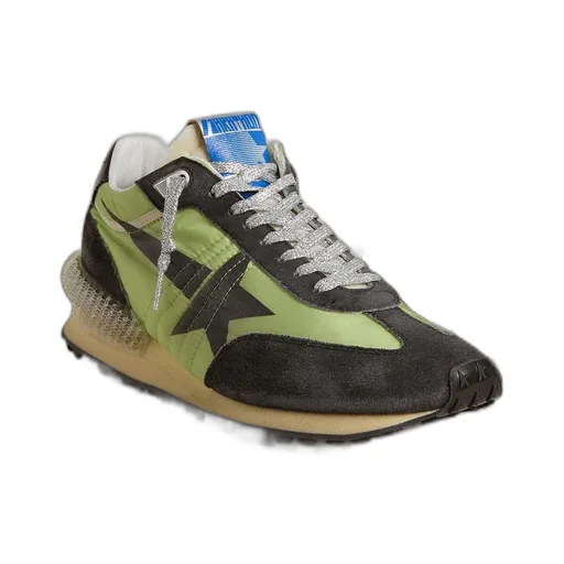 Women’S Marathon With Green Nylon Upper And Black Star