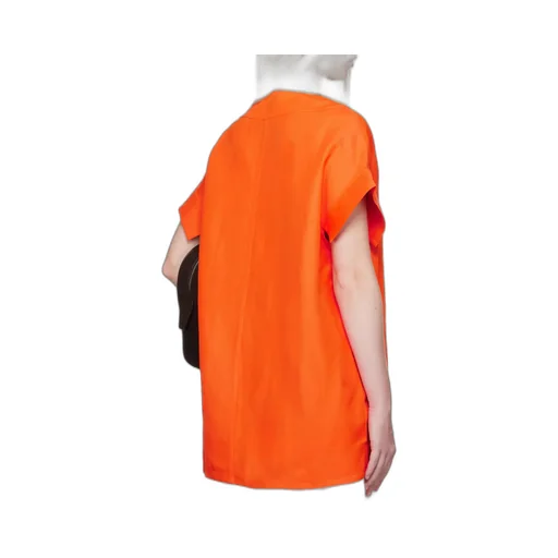 Studio Nicholson V-Neck Short-Sleeved Top