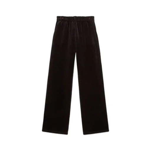 Golden Goose Deluxe Brand Logo Patch Wide-Leg Pants