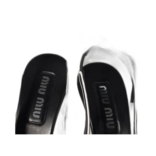 Miu Miu Bow-Detailed Pointed-Toe Slingback Pumps