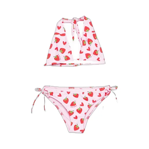 Mc2 Saint Barth Kids Aryanna Strawberry Beachwear