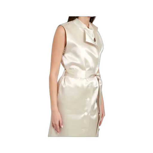 Sleeveless Long Casual Jacket
