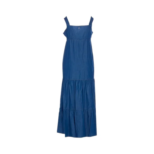 Liu Jo Sleeveless Pleated Midi Dress