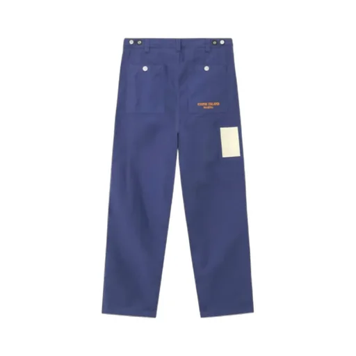Regular Fit Chino Trousers With Rubber Applique