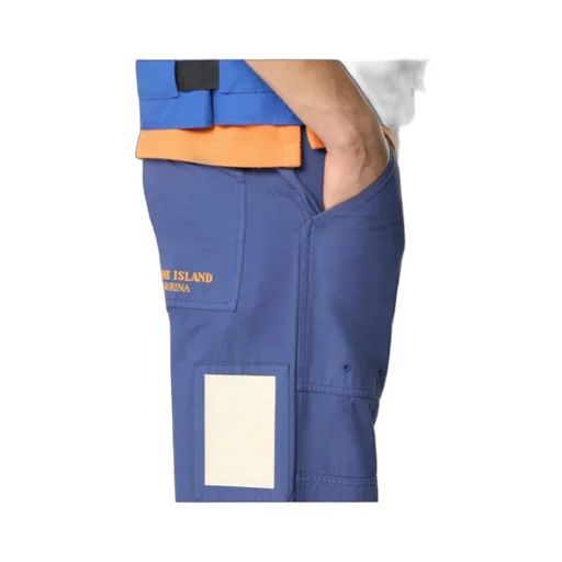 Regular Fit Chino Trousers With Rubber Applique