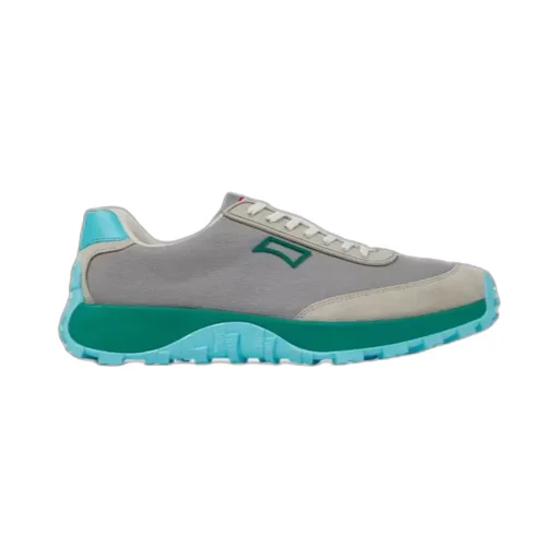 Multicolor Recycled Pet And Nubuck Sneakers For Men.