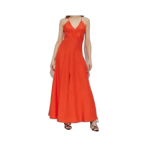 Satin Maxi Dress