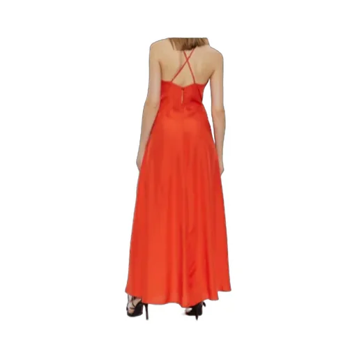 Satin Maxi Dress