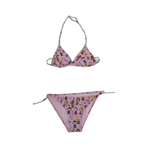 Mc2 Saint Barth Kids Holly Bikini With Print Tie