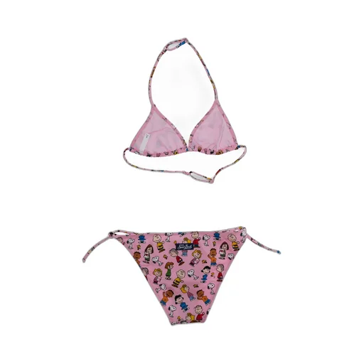 Mc2 Saint Barth Kids Holly Bikini With Print Tie