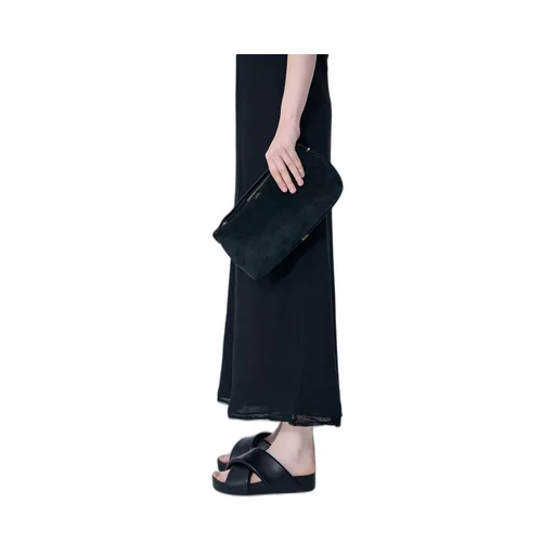 Totme Logo Lettering Clutch Bag