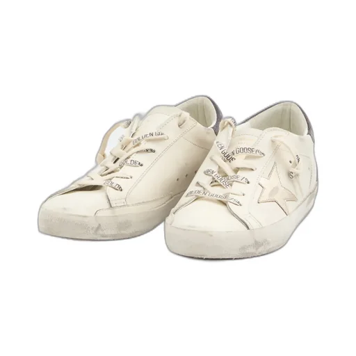 Super-Star Crocodile-Effect Sneakers