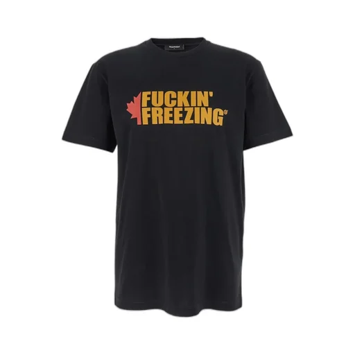 Dsquared2 Logo Printed Crewneck T-Shirt