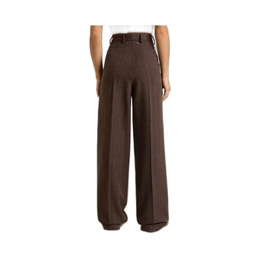 Pinstripe Virgin-Wool Trousers