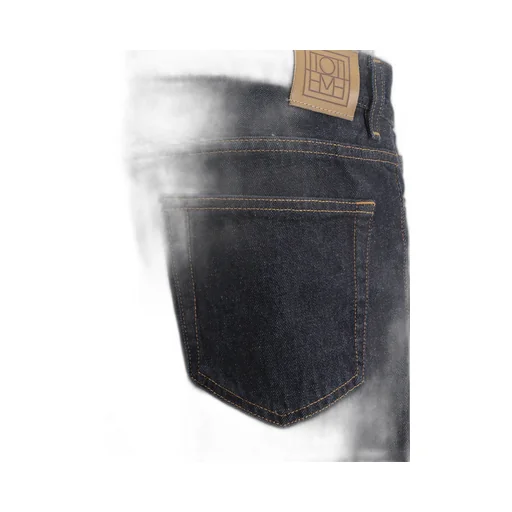 Totme Logo Patch Straight-Leg Jeans