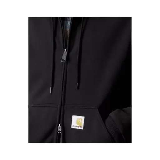 Carhartt Wip Logo Patch Zipped Hoodie
