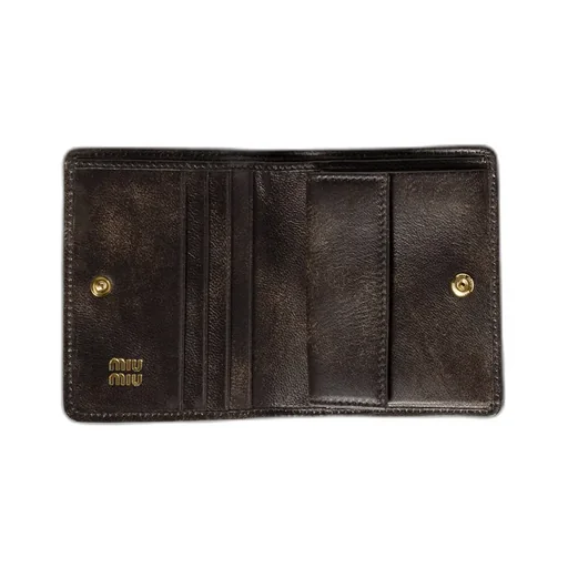 Small Matelassé Nappa Leather Wallet
