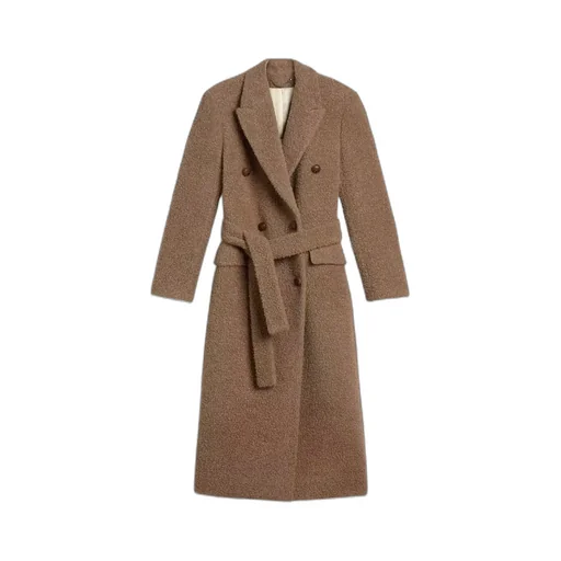 Golden Goose Deluxe Brand Double Breasted Belted Coat