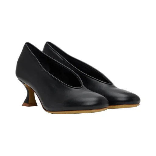 Duck Leather High Heels