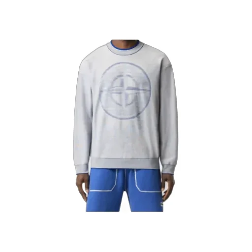 Stone Island Compass-Motif Crewneck Jumper