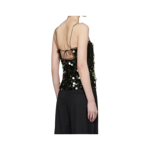 Suero Sequined Suspenders