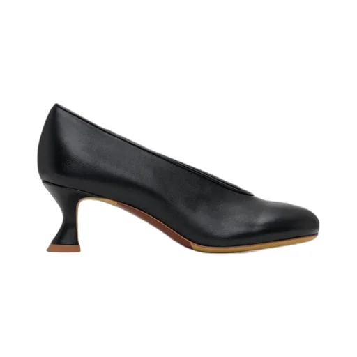 Duck Leather High Heels