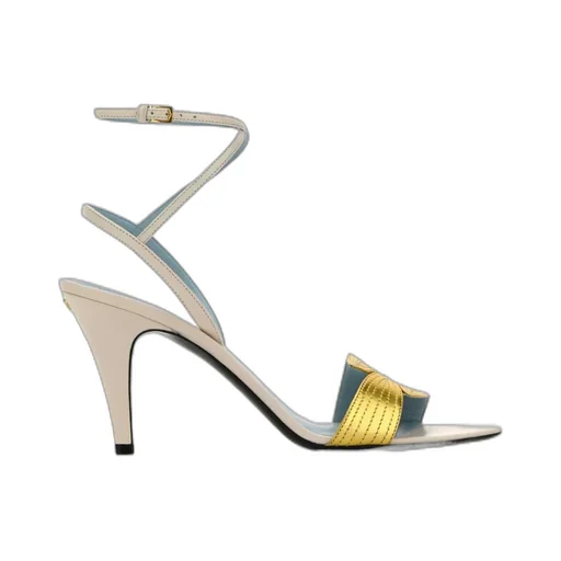Valentino Open Toe Buckle Detailed Sandals