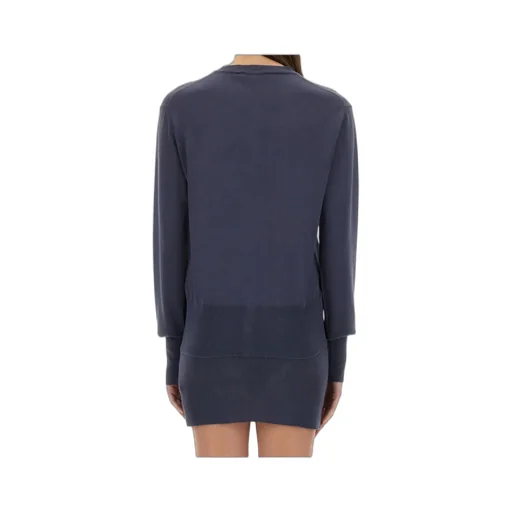 Vivienne Westwood Logo Embroidered Buttoned Cardigan
