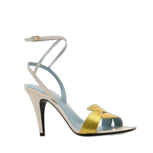 Valentino Open Toe Buckle Detailed Sandals
