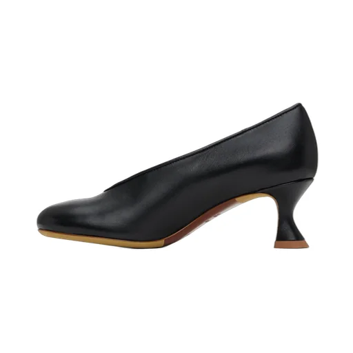 Duck Leather High Heels