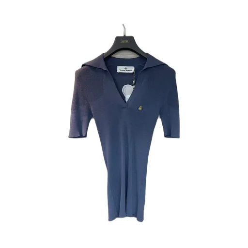 Orb Embroidered Knit Top