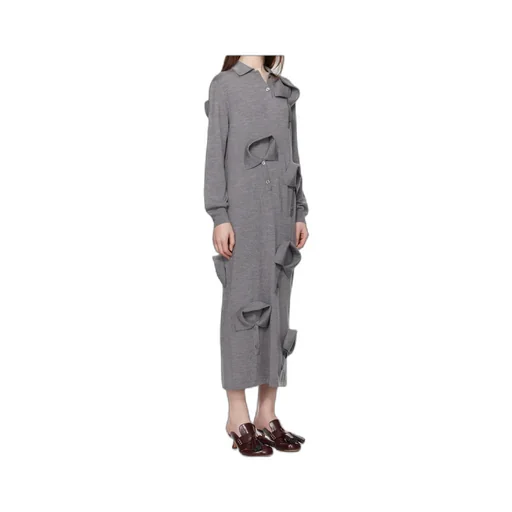 Multi Collars Knitted Dress