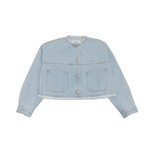 Logo-Embroidered Denim Jacket