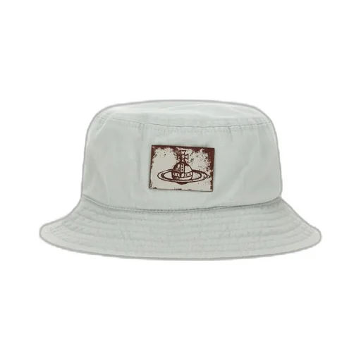 Vivienne Westwood Orb-Patch Flat Crown Bucket Hat