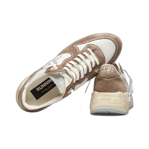 Golden Goose Deluxe Brand Round Toe Lace-Up Sneakers