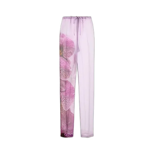Dries Van Noten Drawstring Crepe Pachas Pants