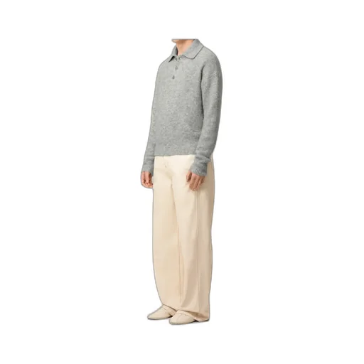 Lapel Long-Sleeved Sweater