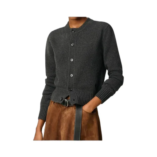 Black Cashmere Ami De Coeur Cardigan