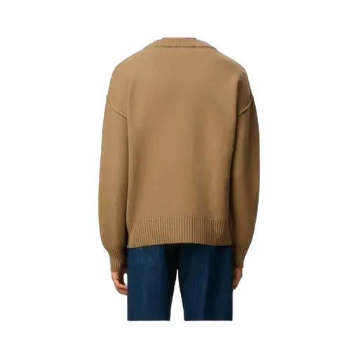 Ami Paris Ami De Coeur V-Neck Cardigan
