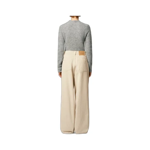 Ami Paris Logo Patch Corduroy Trousers