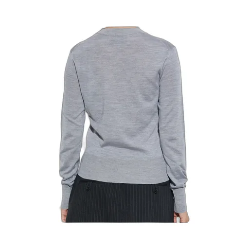 Crew Neck Long-Sleeved Sweater