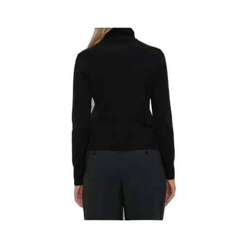 Ami Paris Ami De Coeur Embroidered Turtleneck Jumper