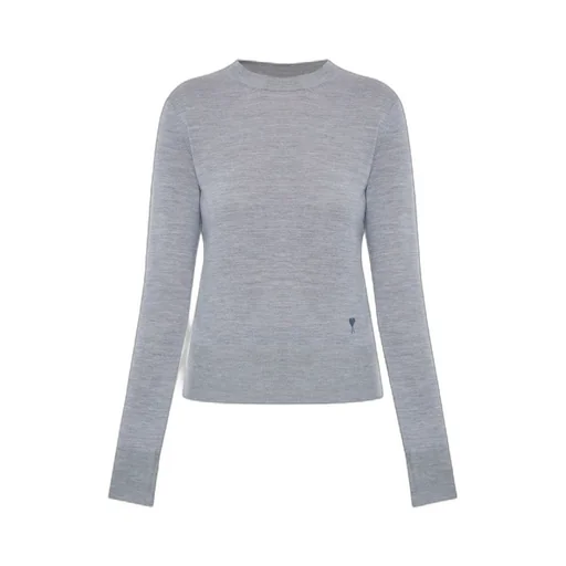 Crew Neck Long-Sleeved Sweater