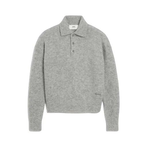 Lapel Long-Sleeved Sweater
